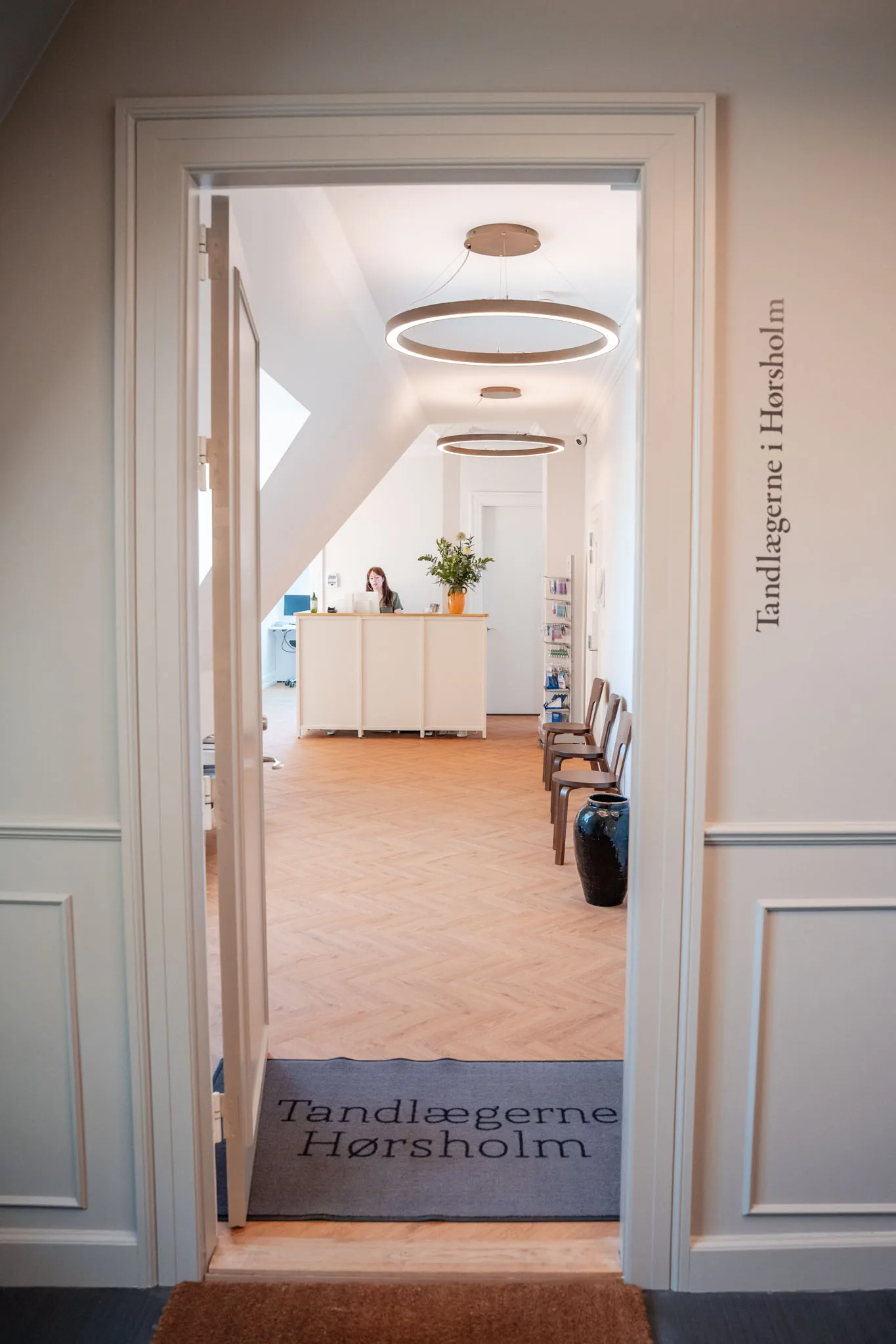 Receptionen hos Tandlægerne i Hørsholm — Sundhedshuset Rungsted